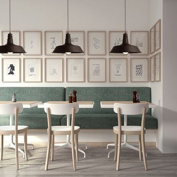 18park-簡餐吊燈-35cm/多色 [外鏽內鏽,全電壓]-含燈泡組合(5w*1)