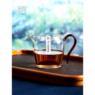 萬生玻璃公道杯手工高檔草堂加厚耐熱高溫帶過濾女泡茶杯大號家用