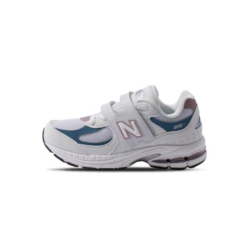 New Balance NB2002 中童 童鞋 灰色 運動 復古 休閒 小朋友 魔鬼氈 拼接 休閒鞋 PV2002KA