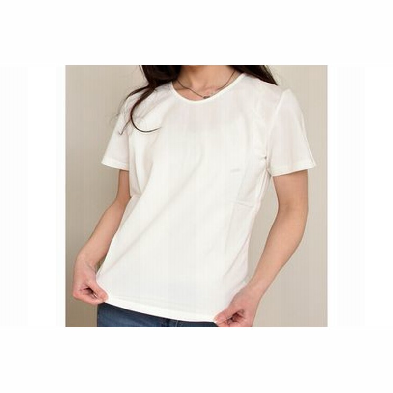 竹由来バンブーレーヨンのレディース白ｔシャツ ｌサイズ 21年12月1日出荷開始 通販 Lineポイント最大1 0 Get Lineショッピング