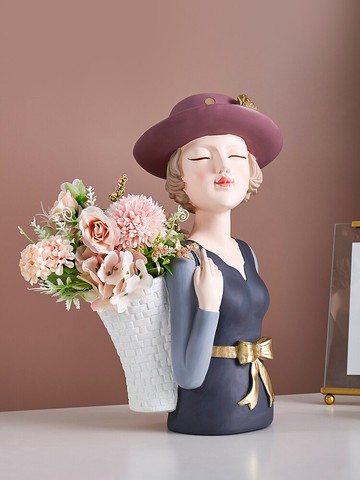 輕奢創意擺件客廳玄關電視柜酒柜裝飾少女心擺設喬遷新居禮品