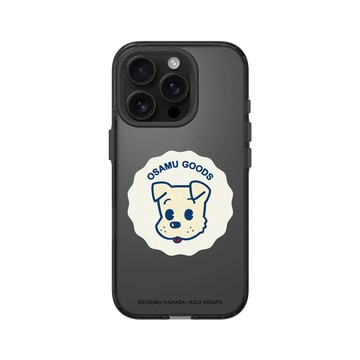 iPhone 16 Pro Clear (相機按鈕) 酷墨灰 - OSAMU GOODS - 經典復古系列-Dog
