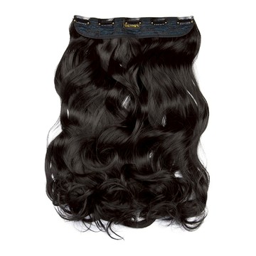 魔髮樂 U型髮片 22吋波浪捲 B5061 自然黑  1個