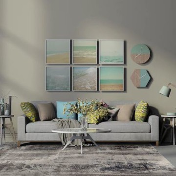 【山德力】斑駁仿舊感地毯 160X230cm 艾米利亞