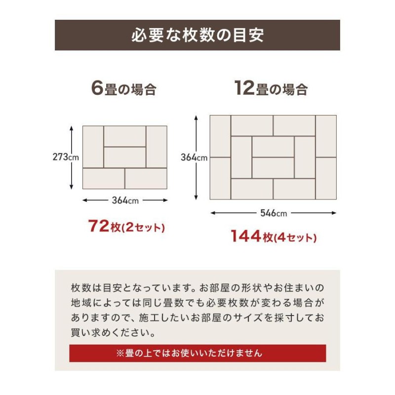 フロアタイル 置くだけ 12畳 木目調 144枚 カット可能 シール フロアシート フローリング材 床材 カーペット 貼るだけ DIY リフォーム  トイレ 玄関 おしゃれ | LINEショッピング