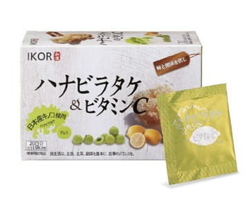 IKOR 日本醫珂 和漢系列 和漢御光皙C錠狀食品20袋/盒 維生素C、β葡聚醣 憨吉小舖
