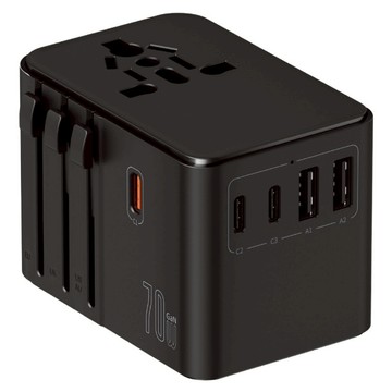 DTAudio 萬國旅行充電器 70W GA-NPD70  黑色  1個