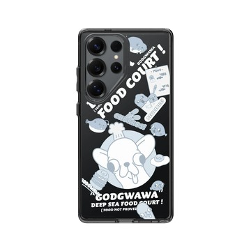 Galaxy S25 Ultra Clear 酷墨灰 - Godgwawa 變種吉娃娃 - 吉藍海域