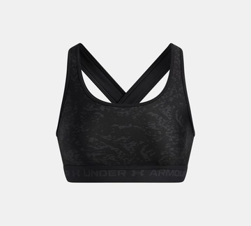 [UA]女 Crossback 印花中衝擊運動內衣-人氣新品