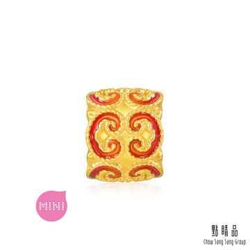 點睛品 Charme Mini 彩繪如意紋 黃金串珠