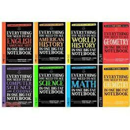 【Big Fat Notebooks 美國少年學霸筆記】Everything You Need to Ace (系列) in One Big Fat Notebook 華通書坊/姆斯