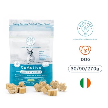 【Blue Pet Co.藍寵機能】 關節保健GoActive海藻咬咬塊 - 10顆咬咬塊