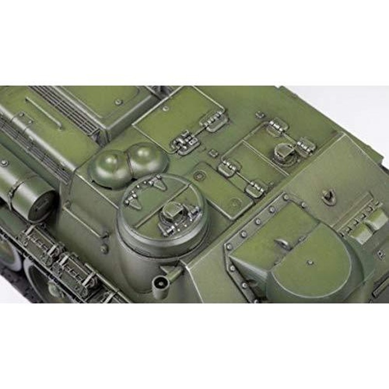 ズベズダ 1/35 ソ連軍 SU-100 ソビエト自走砲 プラモデル ZV3688 平行