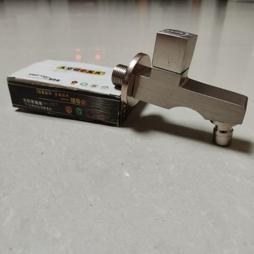【台灣出貨】免生料帶洗衣機快開4分太空鋁龍頭單冷入牆衛生間拖布池-40度不裂【爆款】