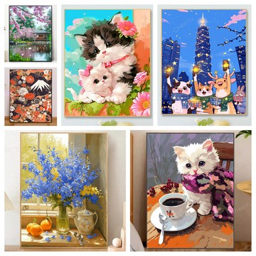 💛盒裝💛台灣製造💛 DIY鑽石貼畫 新款5D鑽石畫 磚石貼畫 手工點鑽畫 滿鑽 水鑽貼畫 立體貼鑽畫 大幅 黏鑽畫 手作