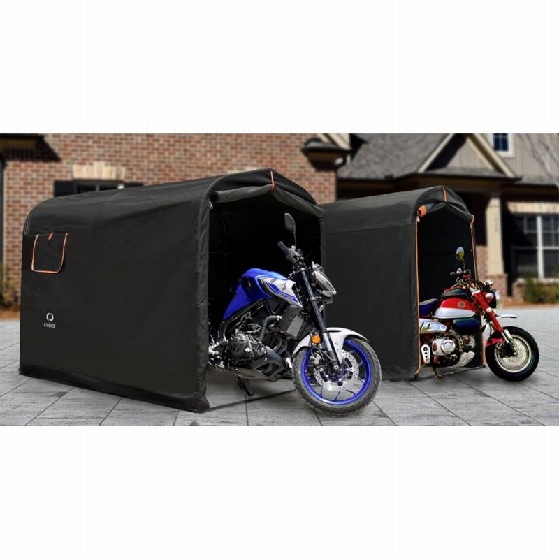 セール】バイクガレージ 防水 UVカット 難燃 Mサイズ 自転車