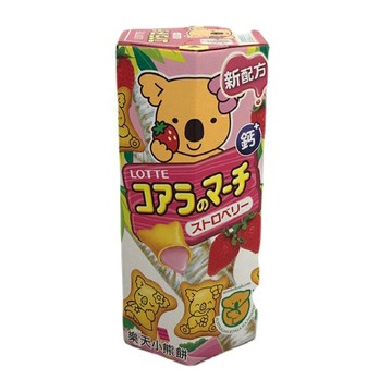 LOTTE 樂天小熊-草莓(37g/盒) [大買家]