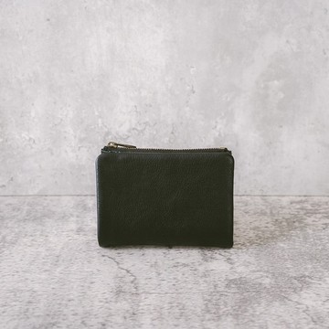 【禮盒】扣式精緻真皮短夾 HC.5008 黑