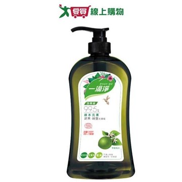 楓康一滴淨蘆薈多酚檸檬洗碗精1000g【愛買】