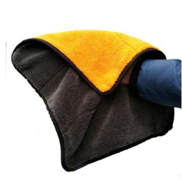 珊瑚絨擦車巾家具地板清潔抹布吸水不掉毛加厚拋光打蠟毛巾不留痕