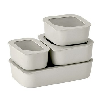 FIKA ONE陶瓷保鮮盒四件組(600mL+650mL+900mL+1550m