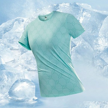 【巴黎精品】現貨+預購 T恤短袖上衣-冰絲彈力速乾圓領男女裝14色a1eo3