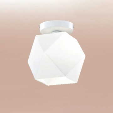 E27玻璃單吸頂燈 B69-32-3565C