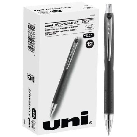 Uniball Jetstream RT 12 Pack, 1.0mm Medium Black, Wirecutter Best Pen, Ballpoint Pens, Ballpoint Ink Pens Office Supplies, Ballpoint Pen, Colored Pe