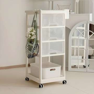 LitenKulor 嬰兒尿布收納箱 40 x 32 x 87cm  4層  白色