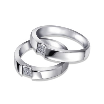 ides 愛完整設計款鑽石對戒/求婚結婚戒