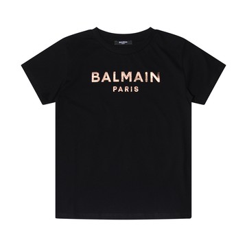 Balmain - Black Cotton T-shirt