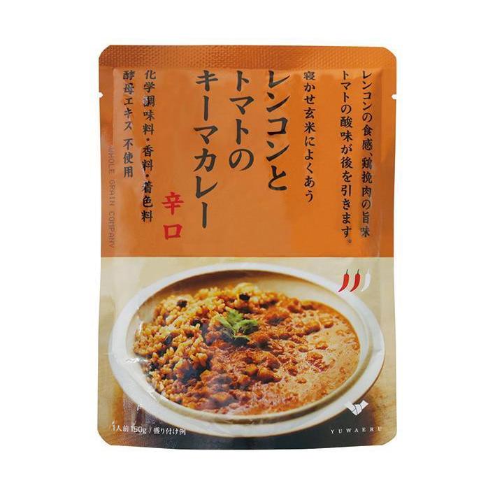 結わえる レンコンとトマトのキーマカレー 150g×10袋入｜ 送料無料