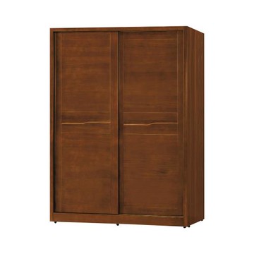 Boden-麥森4.8尺推門/拉門衣櫃-附穿衣鏡(三抽+三吊桿)