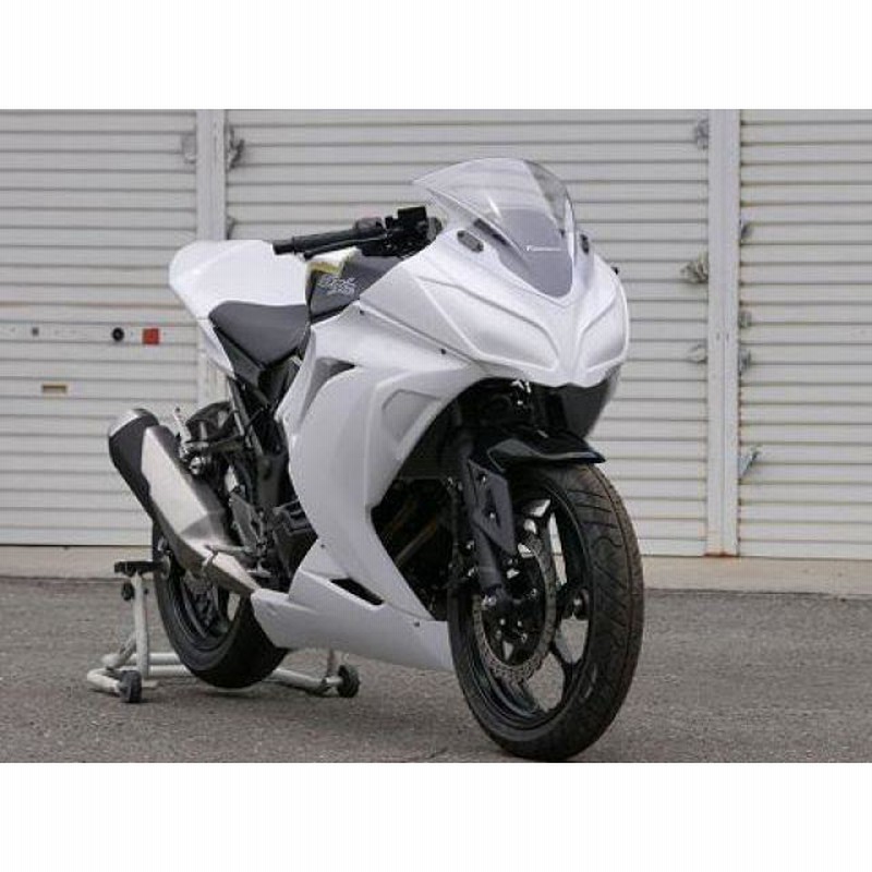 正規品／才谷屋ファクトリー Ninja250 フルカウル レース クイックファスナーver 仕様 白ゲル Saitaniya Factory バイク  | LINEブランドカタログ