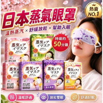 💢現貨🧩隔日達💢日本蒸汽眼罩 緩解眼疲勞 幹澀 遮光眼罩 蒸氣眼罩 眼睛熱敷 恆溫熱敷 熱敷眼罩 按摩眼罩 加熱眼