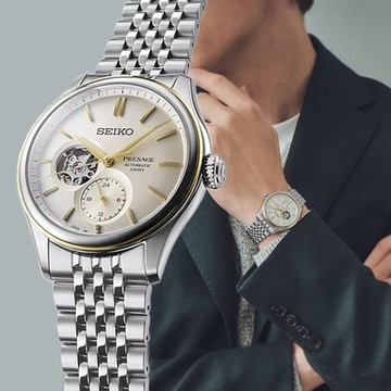 SEIKO 精工 Presage經典系列 日式職人美學小鏤空機械錶 送禮 禮物推薦_SK028 SPB480J1/6R5J-00C0G
