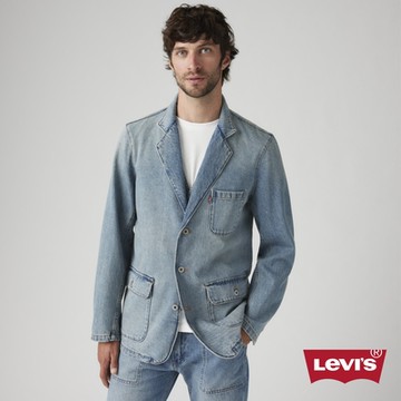 Levi s 男款 牛仔西裝外套 熱賣單品