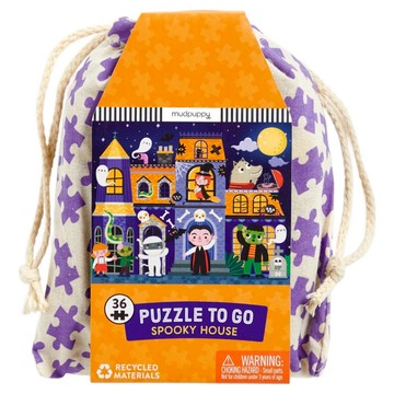 mudpuppy 隨身拼圖 萬聖節  1個  36片
