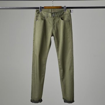 主打原棉！教科書式做工 秋冬男士休閑褲子修身小直筒純色潮 0201