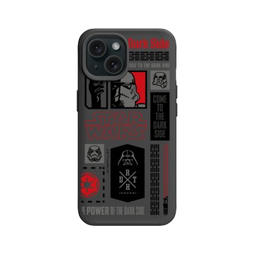 iPhone 15 SolidX 黑 - 迪士尼-星際大戰 Star Wars - 風暴兵&光劍-潮流系列