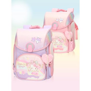凱蒂貓小學生玉桂狗書包護脊減負減壓女童一年級美樂蒂庫洛米背包