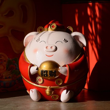 創意小豬存錢罐可存可取儲蓄擺件大人兒童大容量家居新婚生日禮物