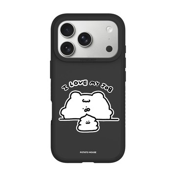【插畫家聯名】鼠泥寶寶我愛工作峽谷強悍MagSafe iPhone手機殼