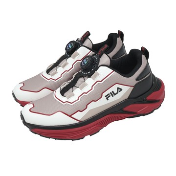 [ACS] Fila 慢跑鞋 X817A 中大童鞋 女鞋 小朋友 灰 防潑水 旋鈕 運動鞋 3X817A420