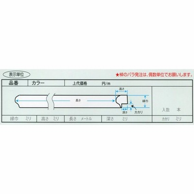 額縁材料 資材 モールディング 樹脂製 8217 ３５本１カートン/１色