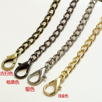 6mm粗 迷你包包鏈子包帶包包鏈條配件金屬包鏈包帶子金屬包提手