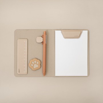 LHiDS 磁吸收納筆記本(A6) - 初秋栗杏(四季系列)