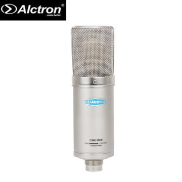 ALCTRON CM6 MKII 專業鍍金大振膜電容麥克風 直播麥克風 錄音麥克風【敦煌樂器】