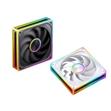 JONSBO Jonsbo ZE120 ARGB Gen1 全幅雙光效整合風扇 黑/白(3年保/模組化/PWM)