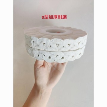 臺灣出貨 【滿99出貨】豪邁極東先達豪德封邊機s型拋光布輪150*50拋光輪木工機械配件